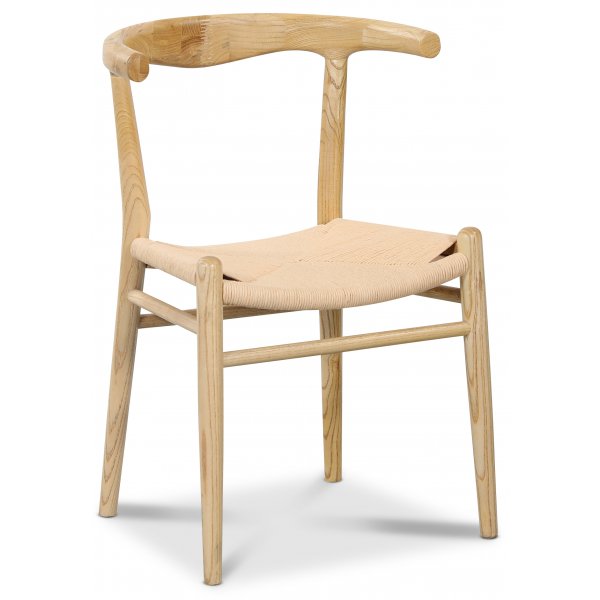 Matgrupp PiPi ovalt matbord 240 cm inkl 6 st Berit matstol - Natur/repsits Matgrupp PiPi ovalt matbord 240 cm inkl 6 st Berit matstol - Natur/repsits