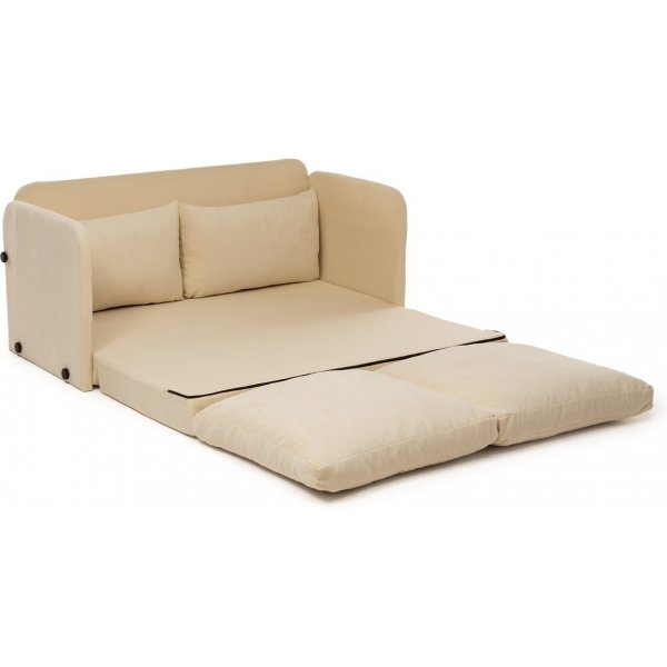 Saga 2-sits bäddsoffa - Cream Saga 2-sits bäddsoffa - Cream
