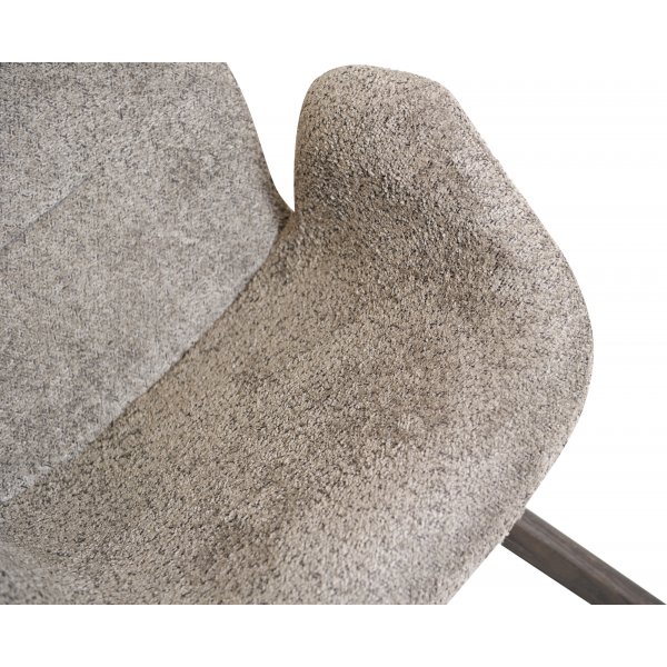 Chaise de salle  manger Bjerke - Taupe/brun