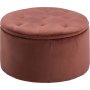 Retina puff med frvaring - Rosa