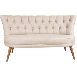 Richland 2-sits soffa - Cream
