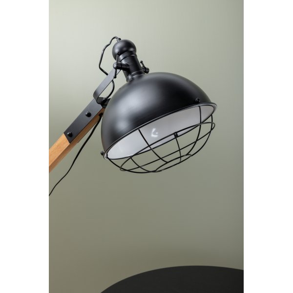 Lampadaire Swift - Bois/noir Lampadaire Swift - Bois/noir