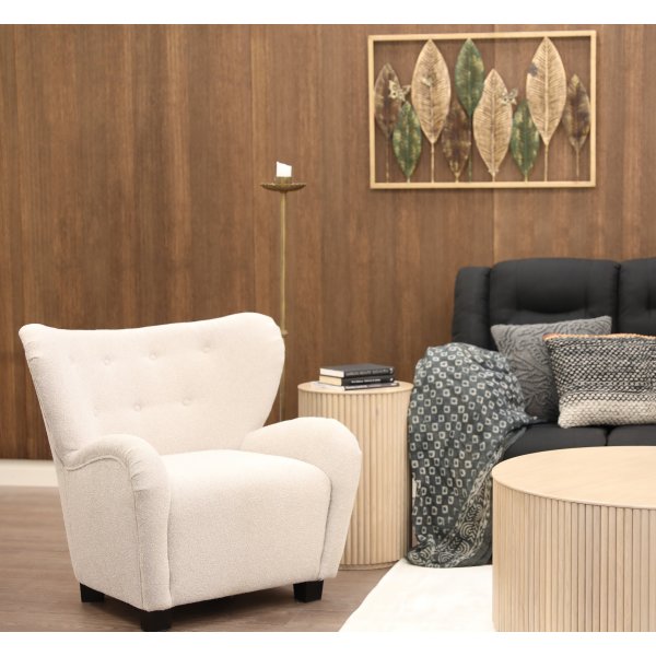 Fantasy v�ggdekoration metall - Multi guld