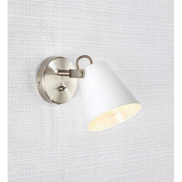 Tribe v�gglampa - Vit