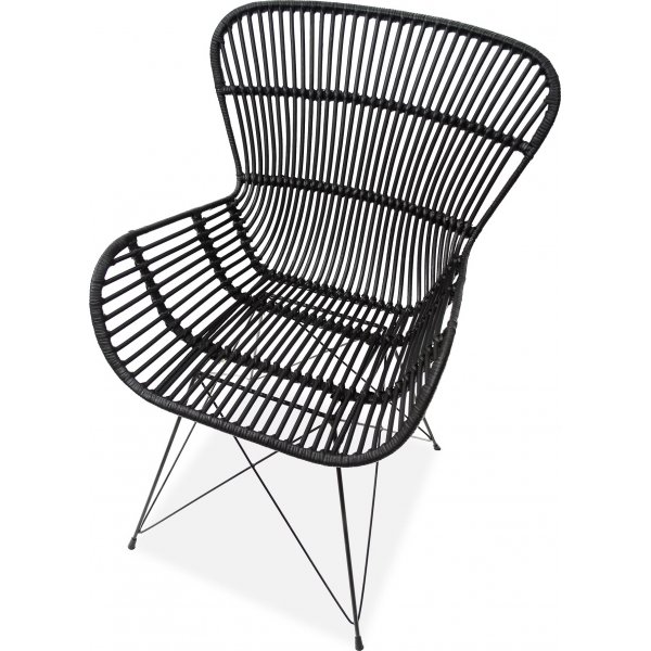 Chaise de salle à manger Kelley - Noir Chaise de salle à manger Kelley - Noir