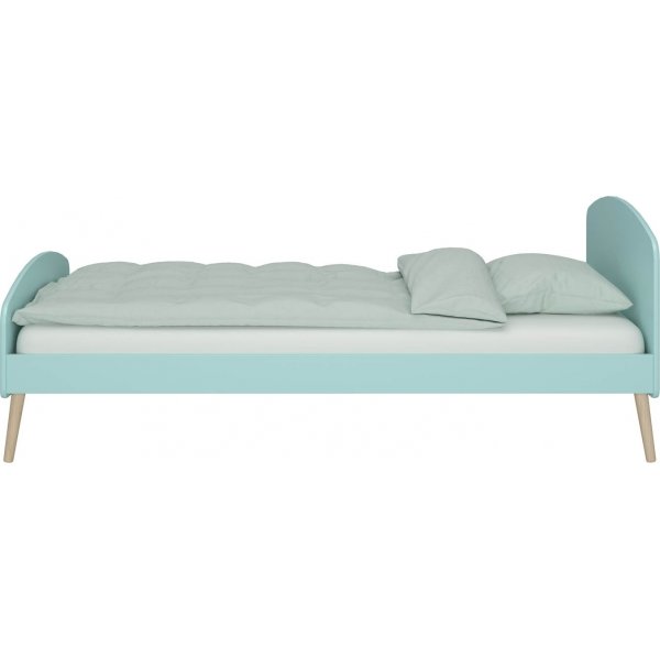 Gaia bed 90 x 200 cm - Mintgroen