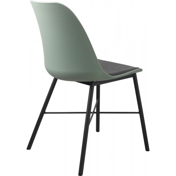 Oman ljusgrön stol med sittdyna Oman ljusgrön stol med sittdyna