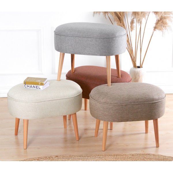 Pouf Timoon - Marron Pouf Timoon - Marron