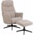 Fauteuil inclinable London avec repose-pieds - Beige