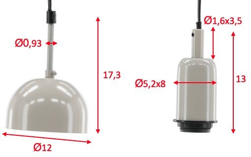 Hang taklampa - Beige Hang taklampa - Beige