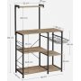 Barak kkshylla 90 cm - Beige/svart