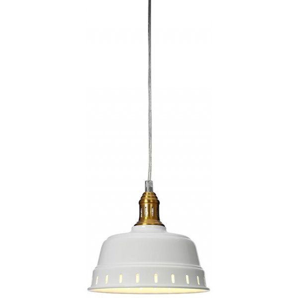 Pot fnsterlampa - Vit/vintage mssing