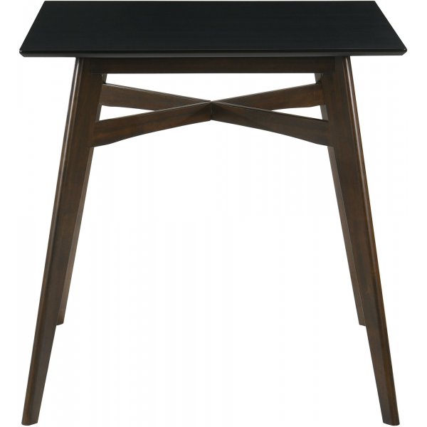 Florence barbord 90x90 cm - Valnöt/svart Florence barbord 90x90 cm - Valnöt/svart