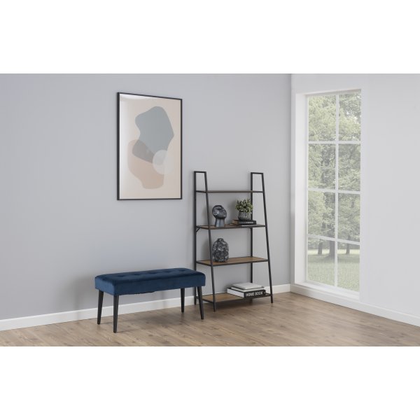 Seaford steghylla 77x138 cm - Ek/svart Seaford steghylla 77x138 cm - Ek/svart