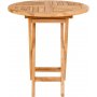 Salt fllbart matbord i teak - 70