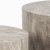 Table basse Dice 50/58 cm - Gris