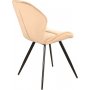 Ginger matstol - Beige sammet