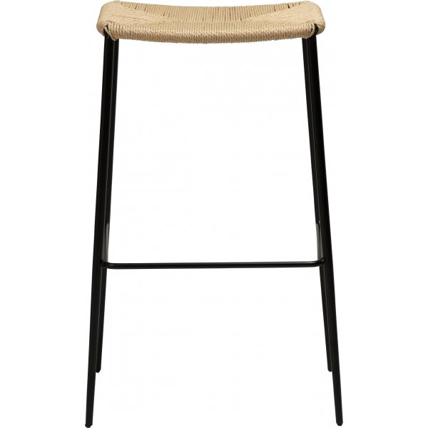 Stiletto barpall - Beige/svart