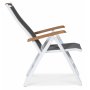 Ekens positionsstol vit aluminium - Polywood + Flckborttagare fr mbler