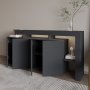 Sideboard Bellan 170 cm - Antracit