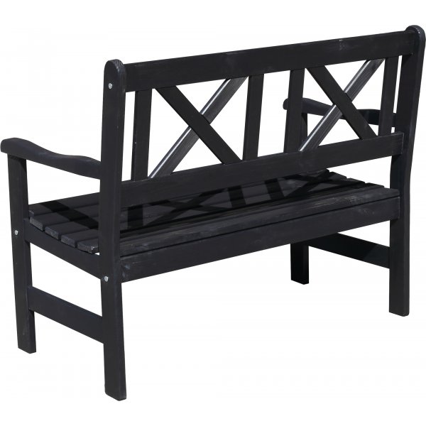 Europe tuinbank 2-zits - Zwart