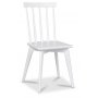 Mellby matgrupp 180 cm bord med 6 st vita Linköping Pinnstolar