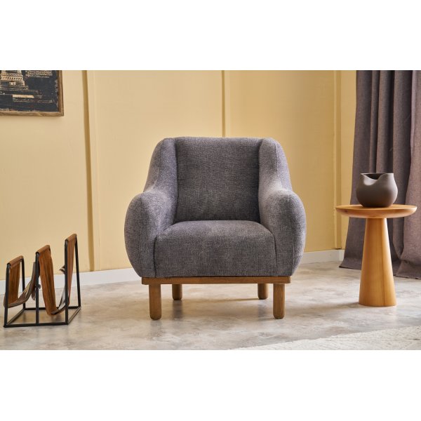 Fauteuil Reims - Gris Fauteuil Reims - Gris