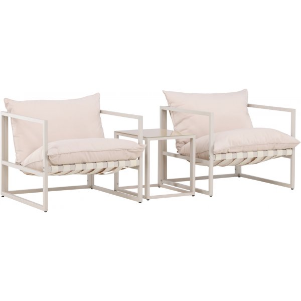Messina loungegrupp - Beige Messina loungegrupp - Beige