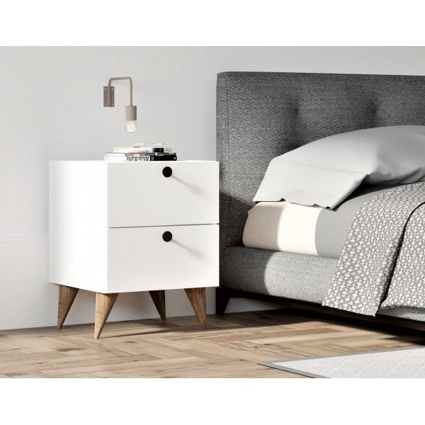 Kanda nachtkastje - Wit