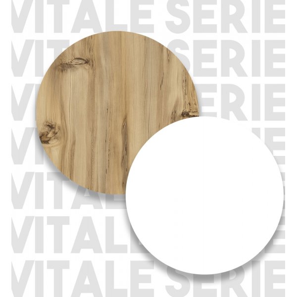 Vitale skåp 1 - Valnöt/vit Vitale skåp 1 - Valnöt/vit