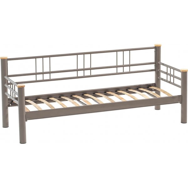 Canap d'extrieur 3 places Kappis - Marron/vert + Nettoyage textile pour meubles