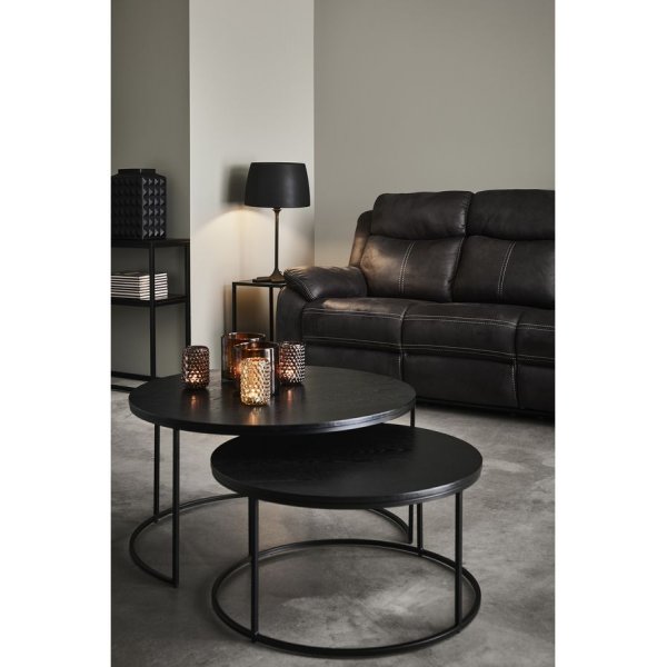 Table Duet 60x60 - Bote noire