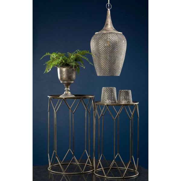 Taklampa Pheobe 44,5x80 cm - Brun