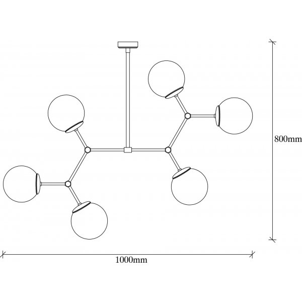 Plafonnier Damar 6327 - Or/blanc Plafonnier Damar 6327 - Or/blanc