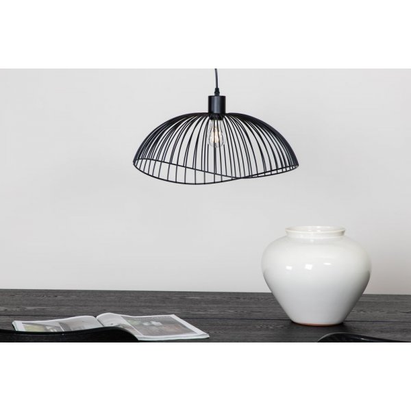 N�tthult taklampa 43 cm - Svart