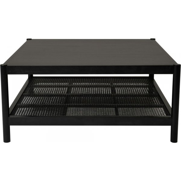 Table basse Raffel's 90 x 90 cm - Placage chêne/noir Table basse Raffel's 90 x 90 cm - Placage chêne/noir