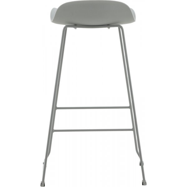 Tabouret de bar Cool - Plastique gris Tabouret de bar Cool - Plastique gris