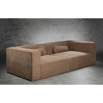 Madison XL soffa 300 cm - Valfri frg och tyg + Flckborttagare fr mbler