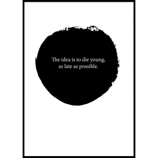 THE IDEA - Poster 50x70 cm