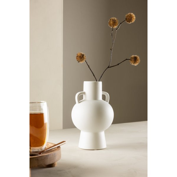 Cent vas Ø16 cm - Vit Cent vas Ø16 cm - Vit