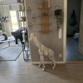 Kundbild Trädgårdskonst Giraff H118 cm - Polyresin: Den var lite större än vad vi hade...