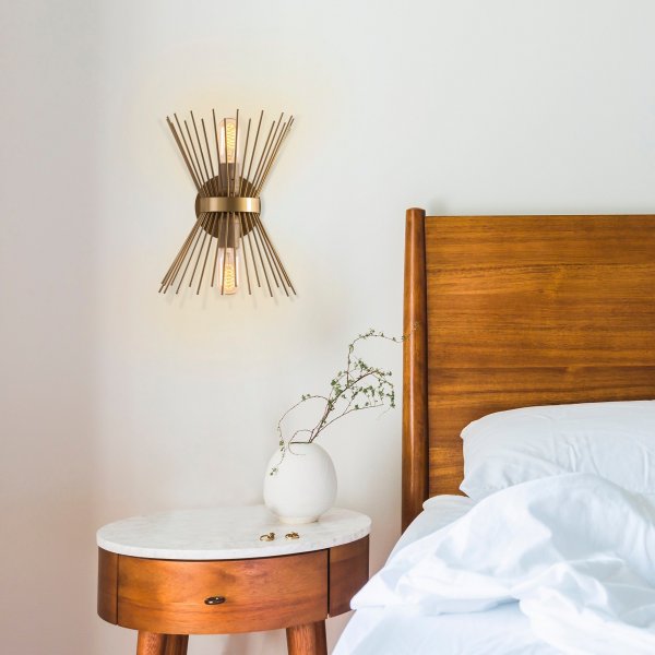 Kirsty wandlamp 3092 - Goud