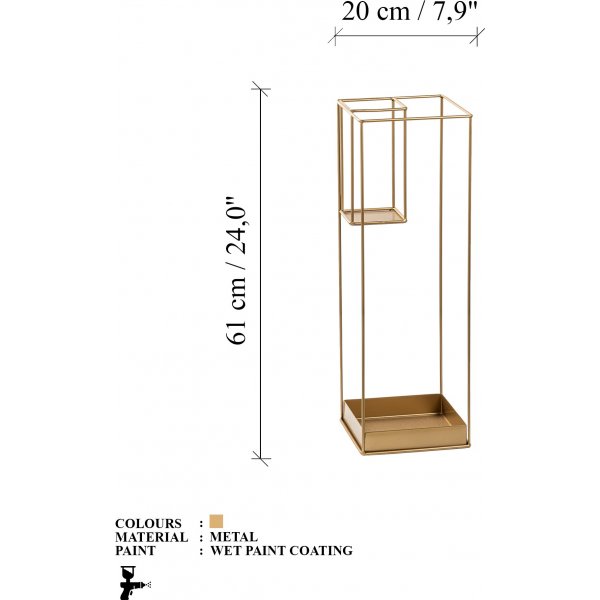 Semsi paraplyställ 8 - Guld Semsi paraplyställ 8 - Guld