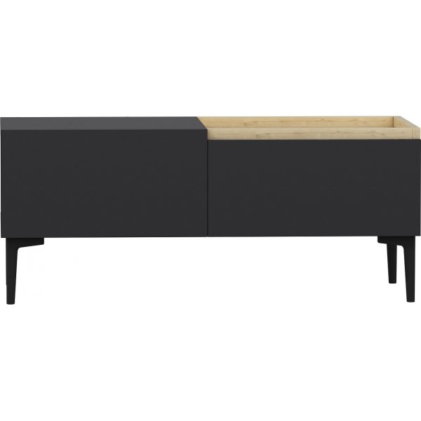 Table basse Mya Anthracite - 91,8 x 45 cm Table basse Mya Anthracite - 91,8 x 45 cm