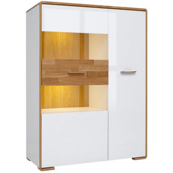 Gordon skåp - Vit/ek Gordon skåp - Vit/ek