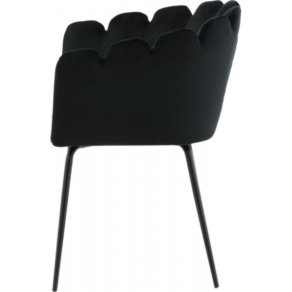 Halmstad karmstol - Svart Halmstad karmstol - Svart