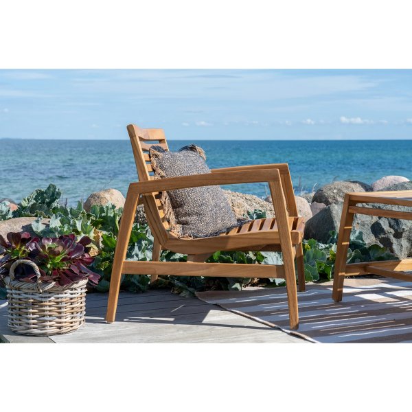 Santander loungegrupp - Teak/vit Santander loungegrupp - Teak/vit