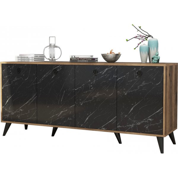 Buffet Elite - Noyer/noir