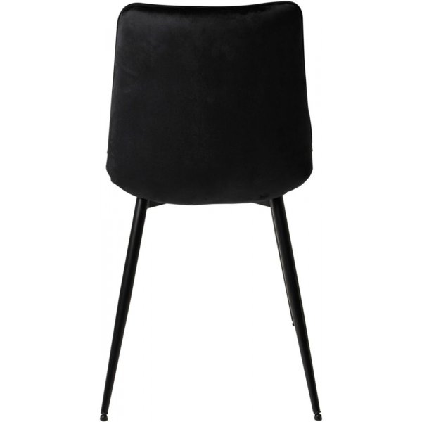 Lenard matstol - Svart sammet Lenard matstol - Svart sammet