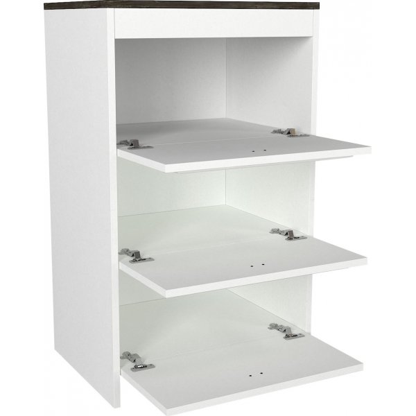 Done byr - Vit/mrkbrun